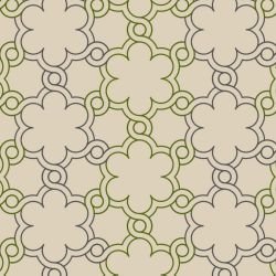 arabesque strapwork lead olive creme