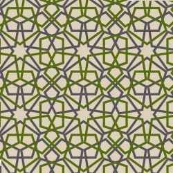 arabesque iznik lead olive creme