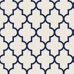 arabesque lantern cream navy