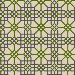 arabesque lattice lead olive creme