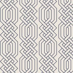 arabesque latticework cream navy