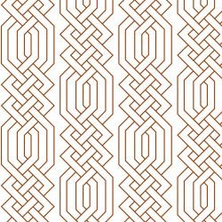 arabesque latticework dune white