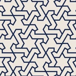 arabesque centre star cream navy