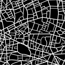 urban planning suburbia tar white reverse