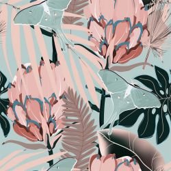 floral firework madagascan protea taffy