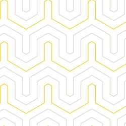 arabesque balancing lines mustard mist white 