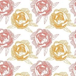 floral waves gardenia wall villa