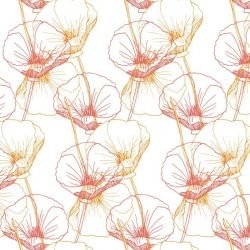 floral waves poppy layers villa 