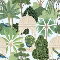 ancient empire peacock garden blue sky