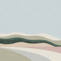 landscape vistas dune fields pastel