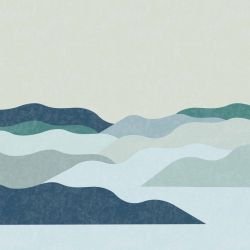 landscape vistas ridge scape blue