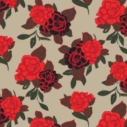 blossom surface vision florals bigroses grey