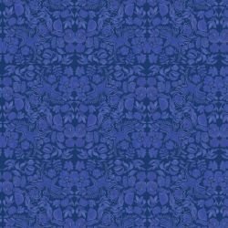 blossom surface vision florals bluebird blue dark