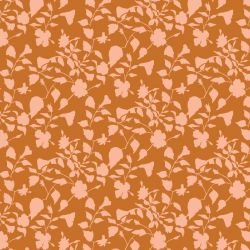 blossom surface vision florals hibiscus burntgold