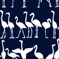 nouveaucollective flamingo stripe night sky