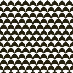 back to basics fishscale black and white