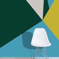 graphic murals reflection original