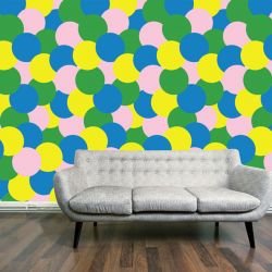 graphic murals sunsets lolly