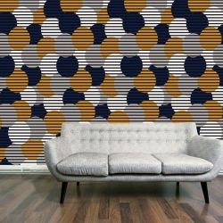 graphic murals sunsets storm versace