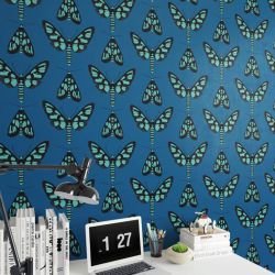 native waltz tigermoth teal