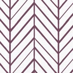 oriental collective  asian herringbone plum
