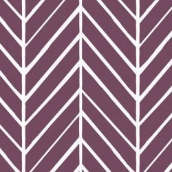 oriental collective  asian herringbone reverse plum