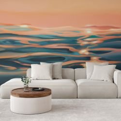 a coastal life concept sun glints one