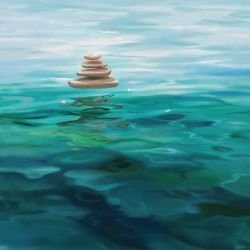 a coastal life serenity stones