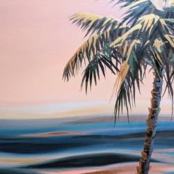 a coastal life tropical palms two