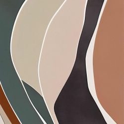 geometric abstractions leaf lines 