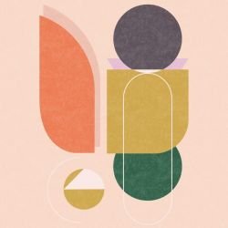 pictoral shapes kramer light mural 