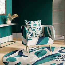 abstract jungle concept rug jungle scents bluey