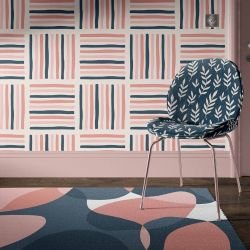 blooming impressions concept rug paint overlay