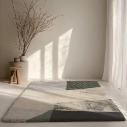 earthen pathways concept rug garden air blues
