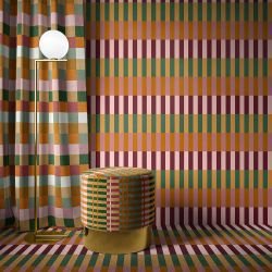 petals and plaids concept rug stripe checkers multi