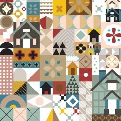 whimsical impressions home tiles dust