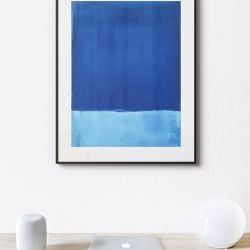 abstract atmospheres cobalt block concept