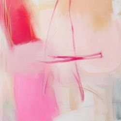 abstract atmospheres cotton candy field