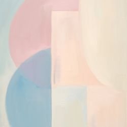 abstract atmospheres shape fragments pastel