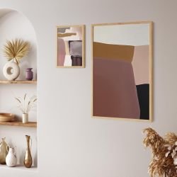 abstract dimensions concept artwork framed