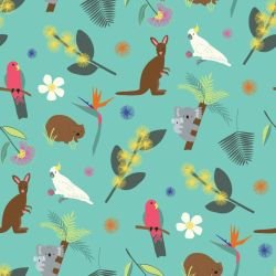 animated animals aussie outback summer