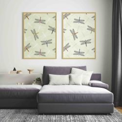 animated animals concept framed artwork