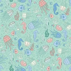 animated animals underwater spring