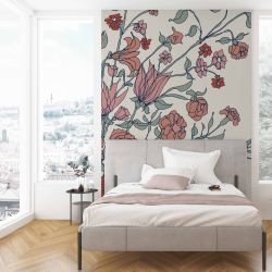 antheia concept juliet wreath wallpaper mural