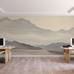 artisanal dreaming concept cosmic landscape mural