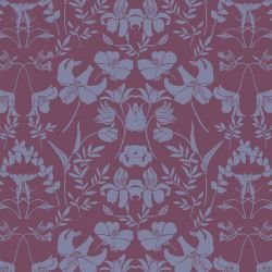 surface vision florals gypsy botanical plum lavender