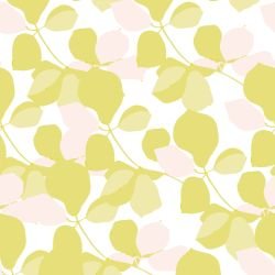 surface vision florals spring leaves light