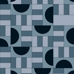 patterned precision bauhaus blocks blossom