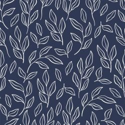 provence navy leaf 