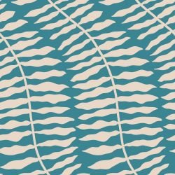 retrogroove fern meander blue